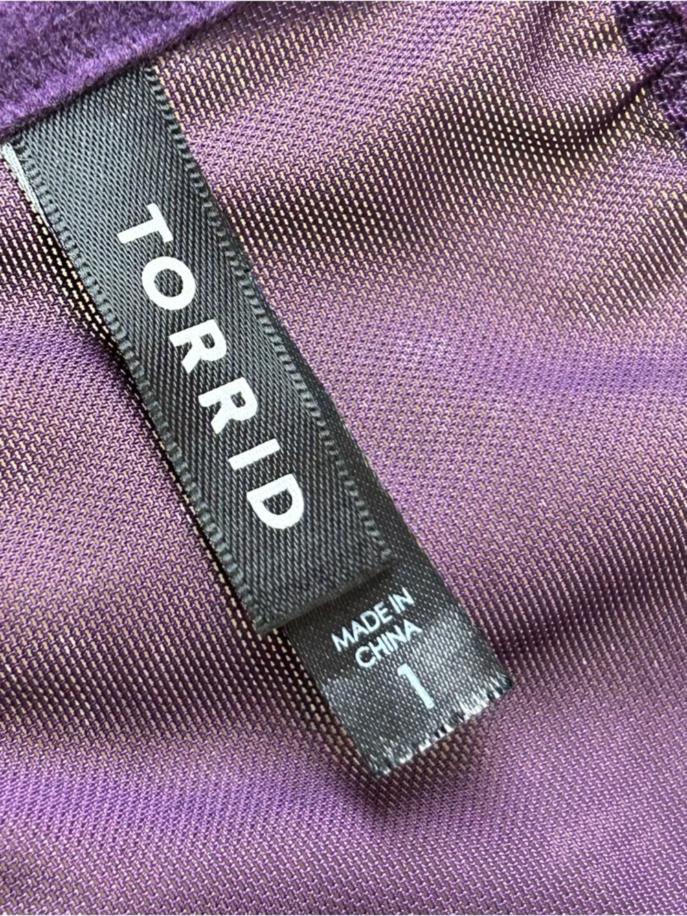 Torrid Lace Underwire Bra Purple Size 1X - Picture 4 of 5